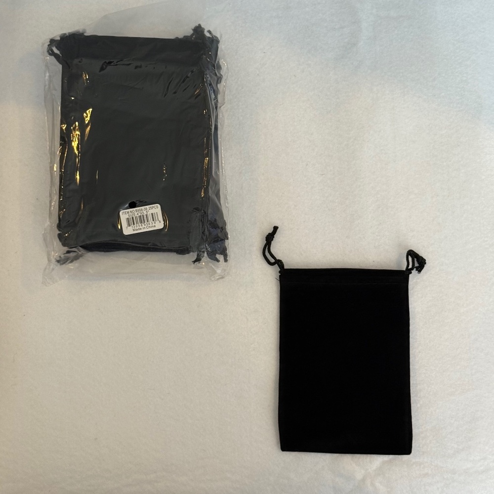 NWT VELVET BAGS